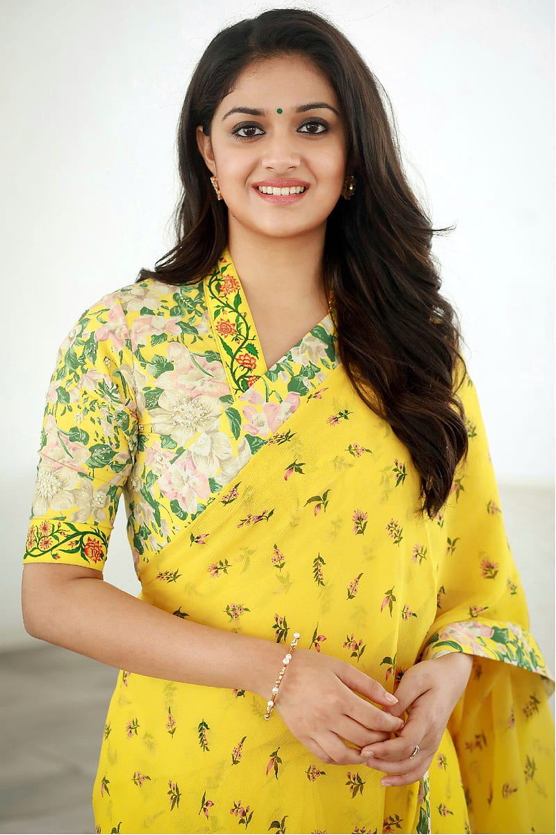 Keerthi suresh, actress, keerthisuresh, keerthy, keerthy suresh, keerthysuresh, tamil, telugu, HD phone wallpaper
