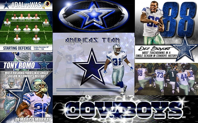 Dallas Cowboys Wallpaper 4K, American football team