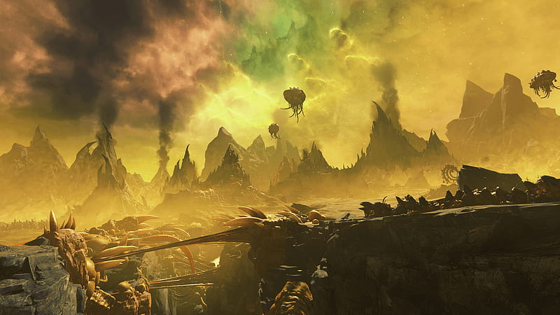 Enter the world of Nurgle in Total War™: WARHAMMER® III, HD wallpaper