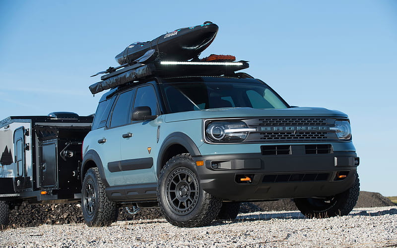 Ford Bronco Sport offroad, 2021 cars, SUVs, MAD Industries, tuning, 2021 Ford Bronco, Ford, HD wallpaper
