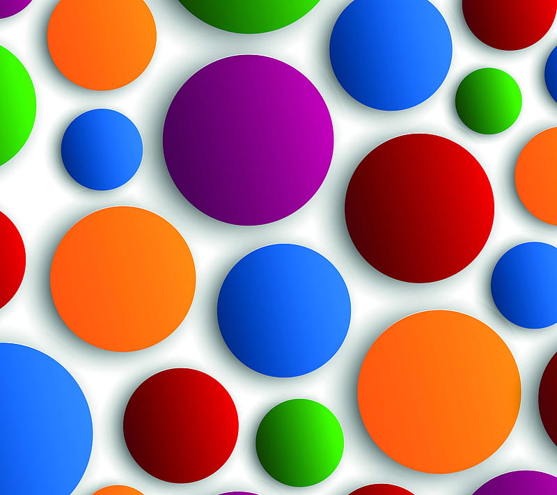 3D Background, 3 d background, abstract dots colorful, HD wallpaper