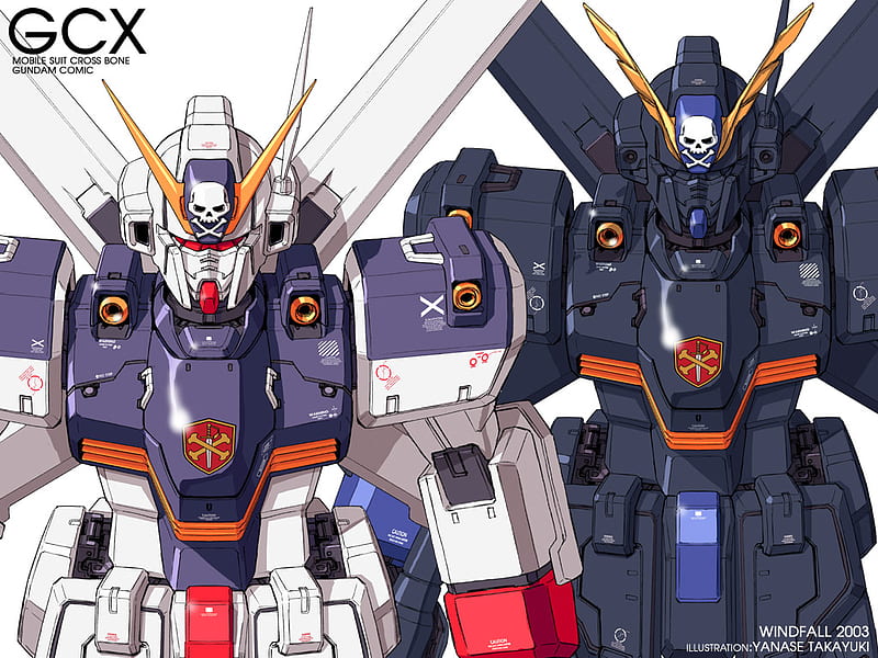 Gundam Crossbone, video games, manga, gundam, anime, HD wallpaper