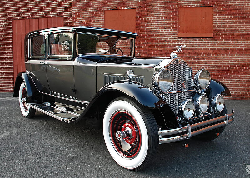 1930 Packard 733 Club Sedan, 733, packard, sedan, 1930, club, antique, automobile, car, classic, HD wallpaper