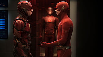 Ezra Miller As Flash Meets Barry Allen In Crisis On Infinite Earths, crisis- on-infinite-earths, HD wallpaper | Peakpx Ezra Miller As Flash Meets Barry Allen In Crisis On Infinite Earths, crisis- on-infinite-earths, HD wallpaper | Peakpx