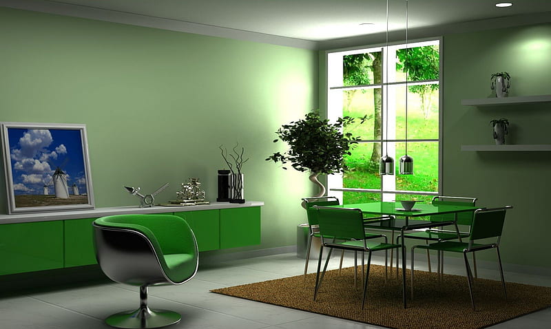 Nature inside Home, house, dining room, fresh, living room, home, desenho,  interior design, HD wallpaper | Peakpx