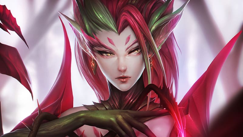 1920x1080px 1080p Free Download Fantasy League Of Legends Plant Thorns Video Game Zyra
