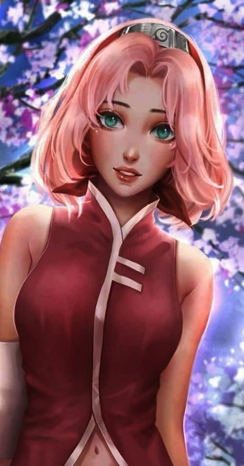 Images Of Angry Anime Face Side View  Sakura Haruno Transparent PNG   800x983  Free Download on NicePNG