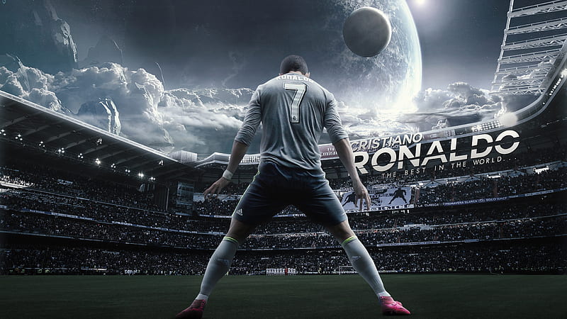 Backside View Of Ronaldo In Audience Background Ronaldo, HD wallpaper |  Peakpx