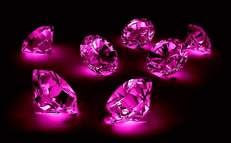 pink diamond wallpaper hd