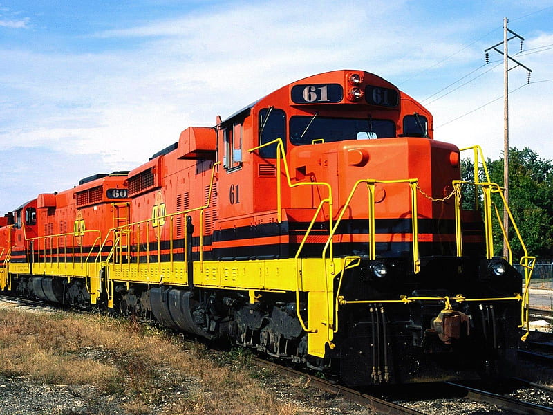 diesel locomotive, locomotive, train, engine, diesel, HD wallpaper
