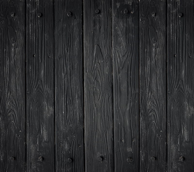 Black Wood, abstract, dark, panels, wooden, HD wallpaper