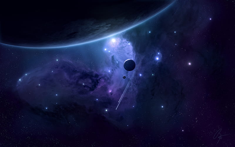 1920x1080px 1080p Free Download Space Purple Space Purple Stars Planetary Hd Wallpaper 5750