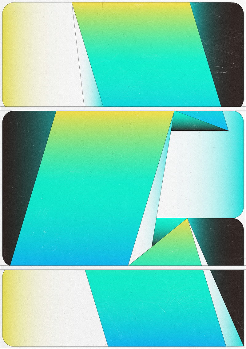 zimm wang, colorful, abstract, lines, gradient, digital, HD phone wallpaper