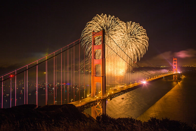 Golden Gate Bridge US , golden-gate-bridge, bridge, san-francisco, world, california, graphy, HD wallpaper