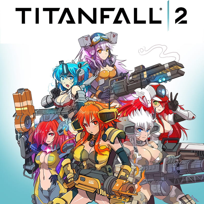 Titanfall 2, anime, HD phone wallpaper