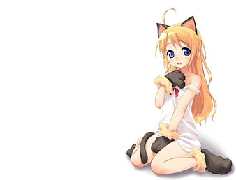 Cat Anime Girl :3, cute, girl, anime, Cat, meow, adorable, anime girl, HD  wallpaper | Peakpx