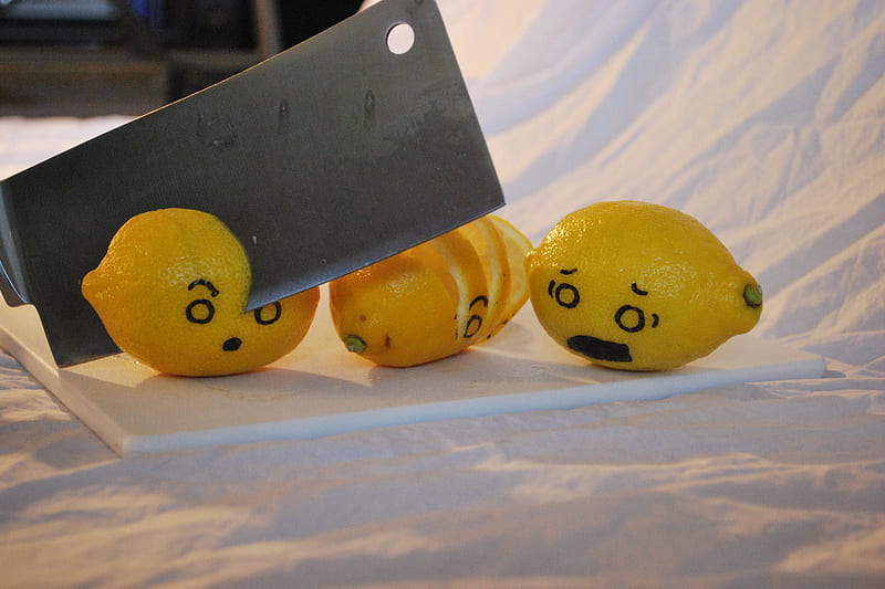 Terrible death, lemons, funny, HD wallpaper