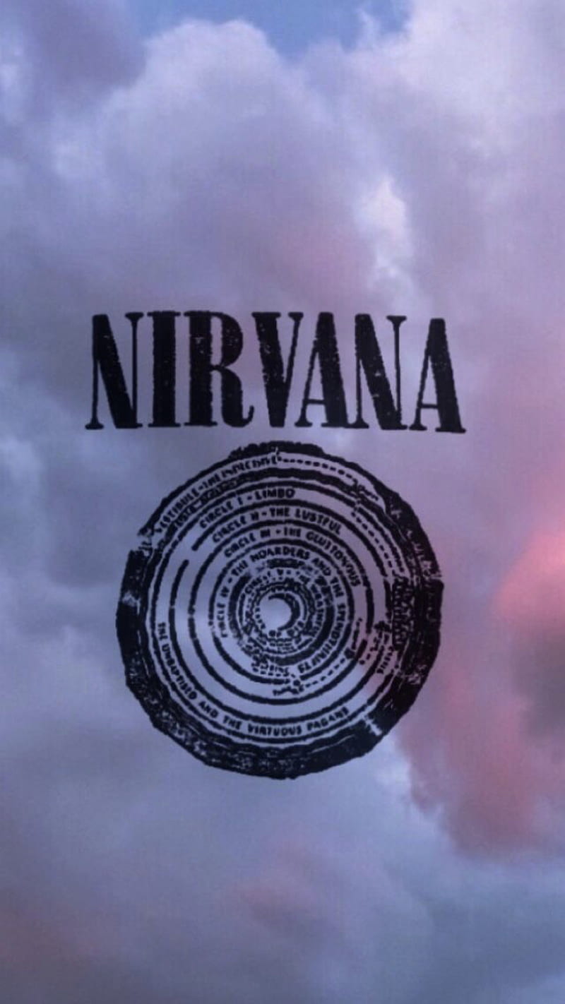 Nirvana, dave grohl, krist novoselic, kurt cobain, logo, magic, nirvana , pendulum, real, running, track, HD phone wallpaper