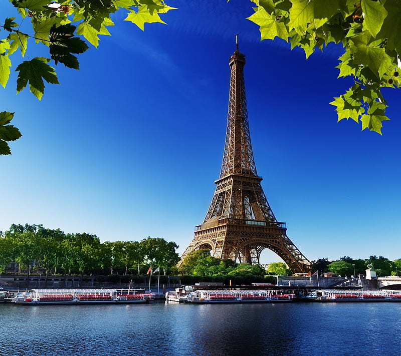 Eiffel Tower, 2015, gs3, nature, HD wallpaper