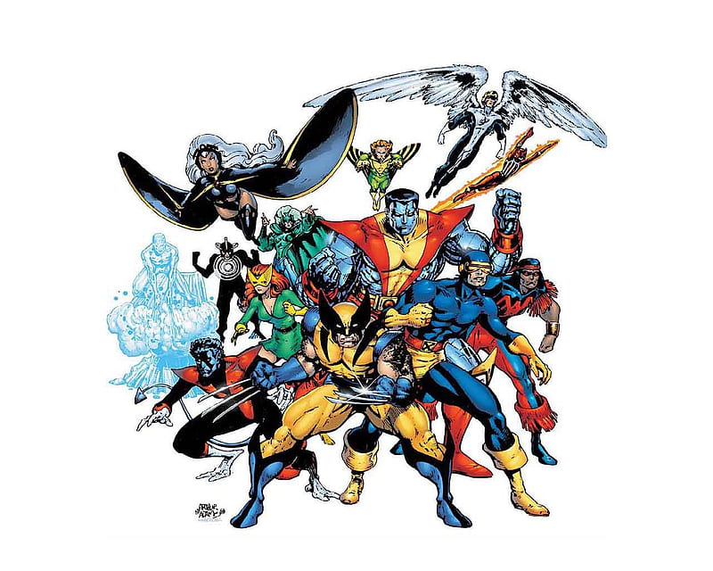 X-Men, colossus, wolverine, sunfire, havok, polaris, thunderbird, storm, banshee, HD wallpaper