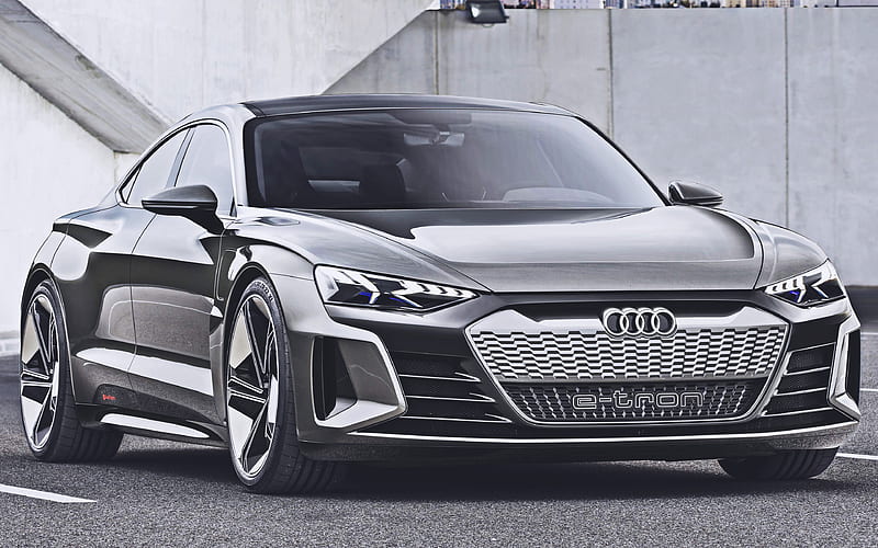 Audi E-Tron GT, supercars, 2020 cars, electric cars, german cars, 2020 Audi E-Tron GT, Audi, HD wallpaper