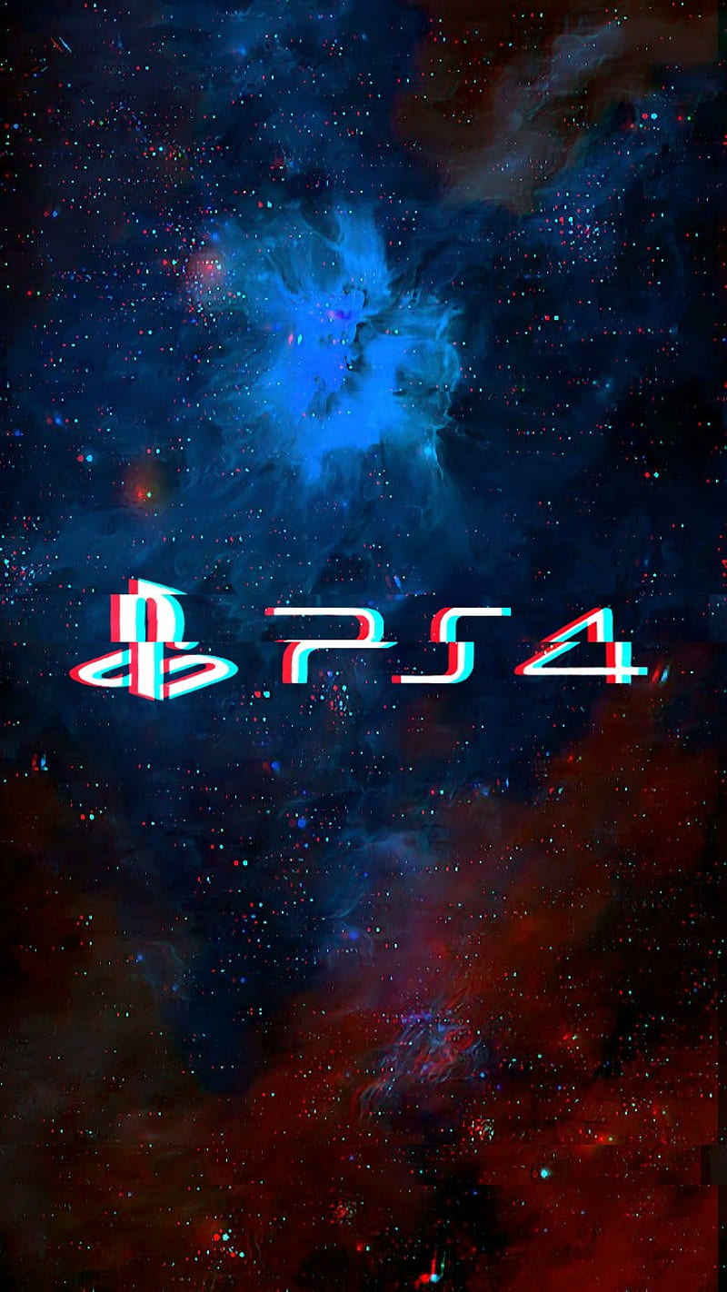 PS4 Glitch, glitch, nebula, ps4, HD phone wallpaper | Peakpx