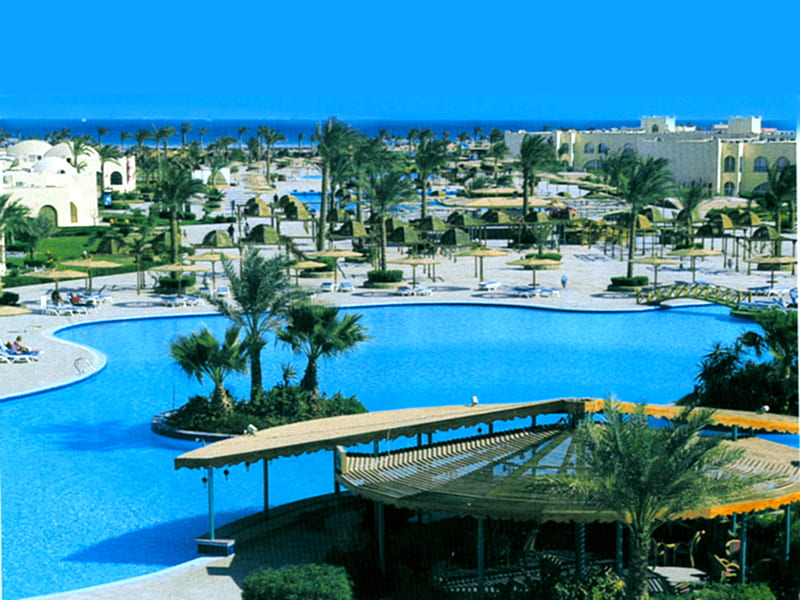 Hotel Desert Rose, Hurghada, Egypt, architecture, hotels, hotel desert rose, houses, hurghada, egypt, HD wallpaper