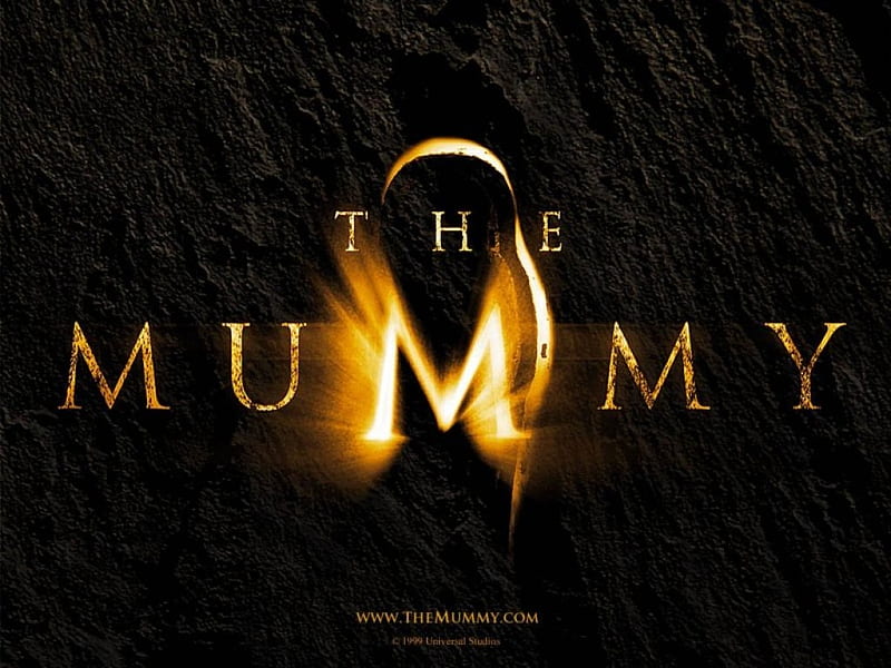 The Mummy!, lighted m, mummy, HD wallpaper