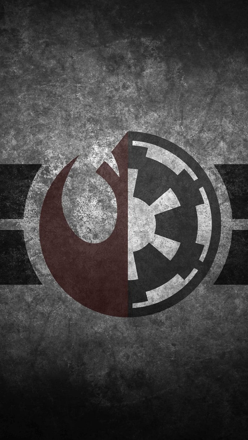 Empire rebelle, star, wars, troopers, rebel, empire, clone, logo, HD phone wallpaper