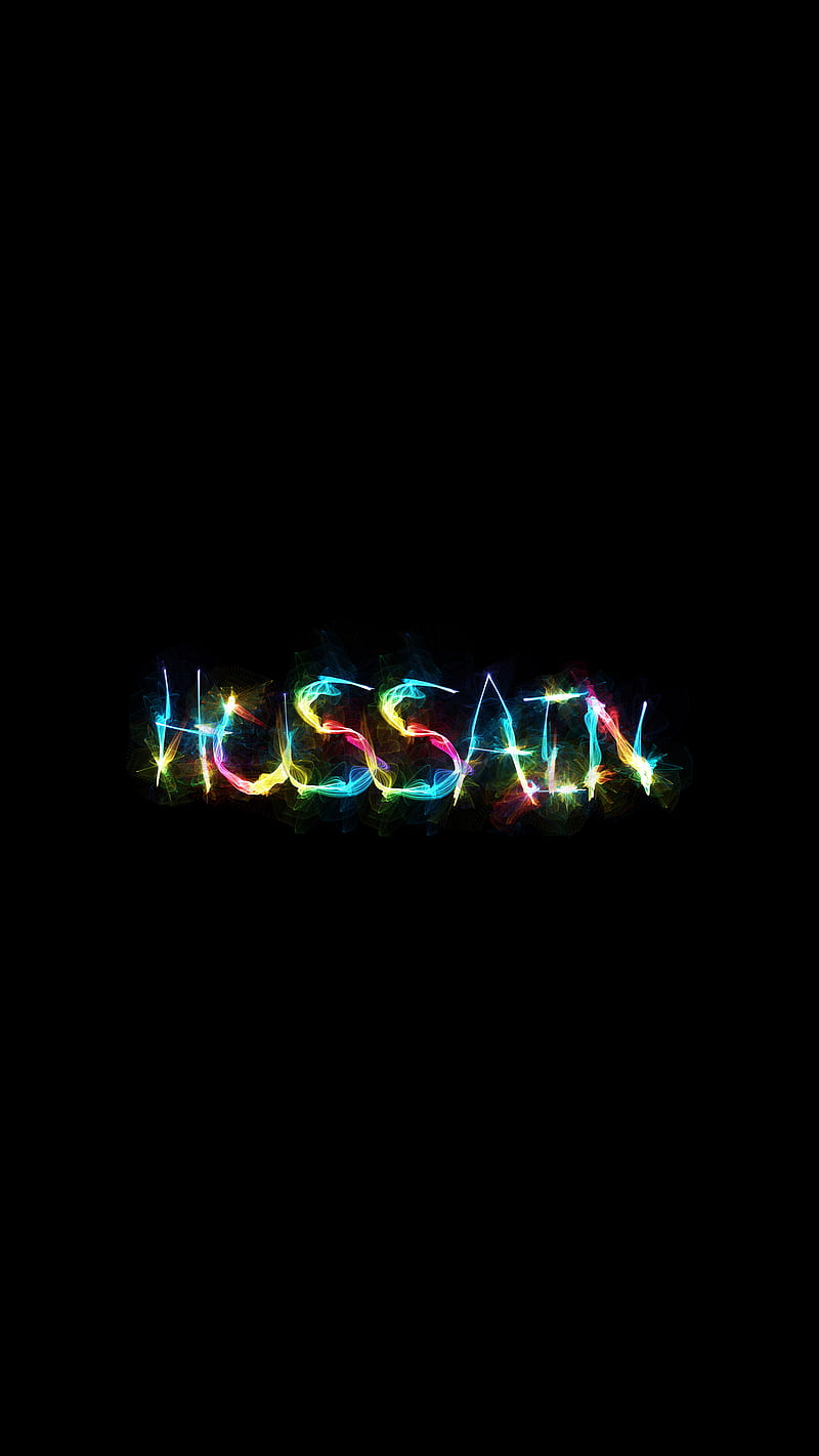 Hussain, Flame names, Name, human, name design, people, person name, your names, HD phone wallpaper