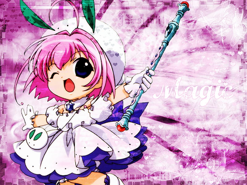 Snow Magic, a little snow fairy sugar, anime, sugar, flute, magic, HD wallpaper