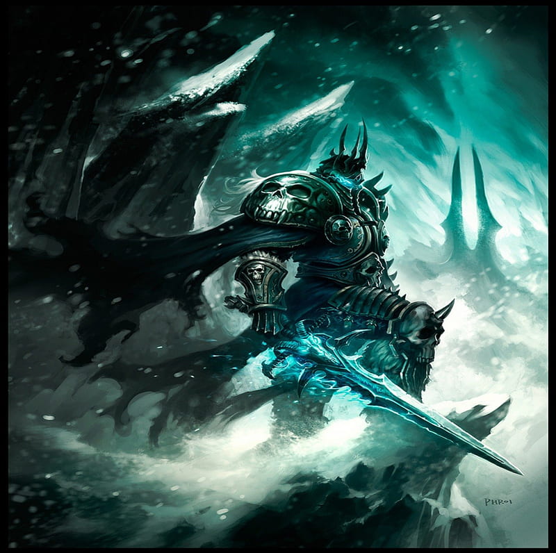 Epic lich king, Lich, Arthas, Warcraft, King, HD wallpaper