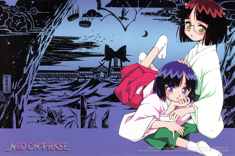 hazuki tsukuyomi from moon phase | Anime moon, Anime, Best vampire anime