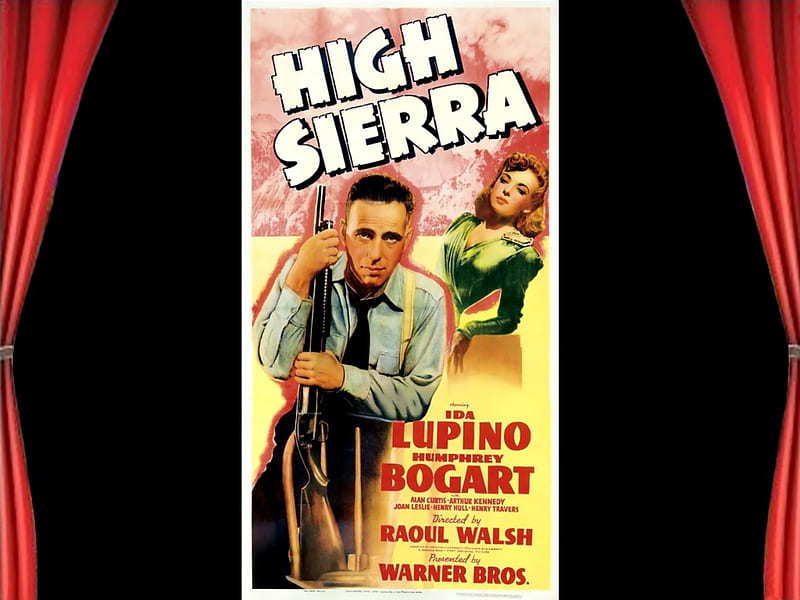 High Sierra01, movie posters, posters, High Sierra, classic movies, HD wallpaper