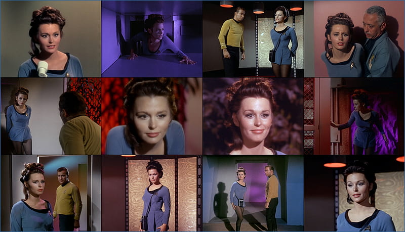 Marianna Hill as Dr. Helen Noel from the Star Trek Episode 