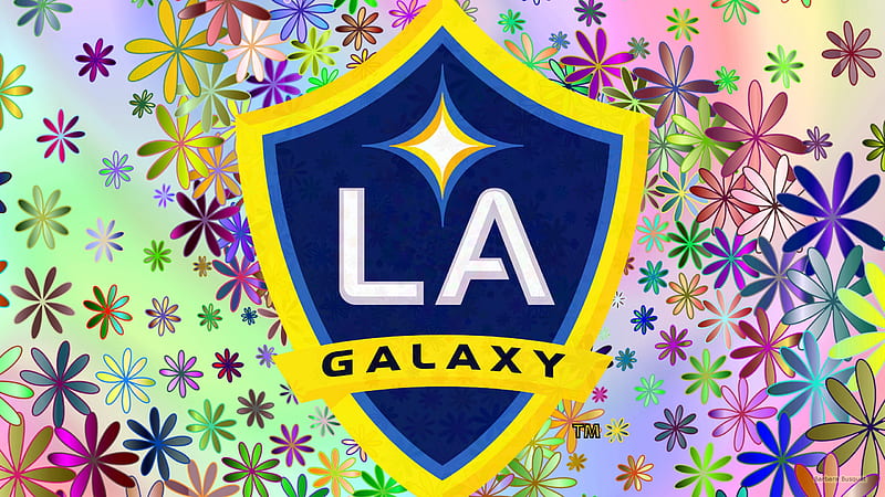 LA Galaxy, Emblem, Los Angeles Galaxy, Football, MLS, Soccer, Logo, Club, Sport, American, HD wallpaper