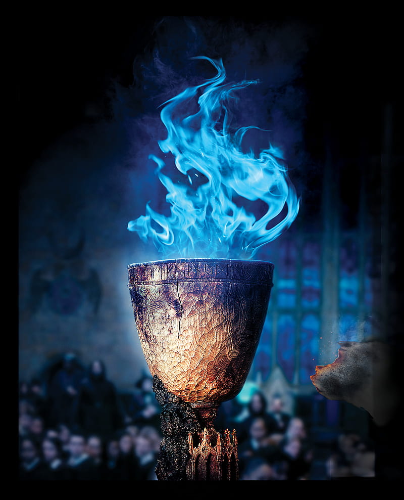 the Goblet of Fire, candle, fire, harry potter light, movie, HD phone wallpaper