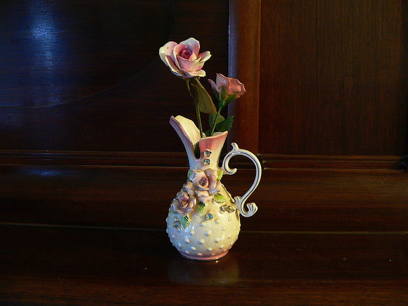 Grams-Vase-Flowers, flowers, grams-vase, bonito, HD wallpaper