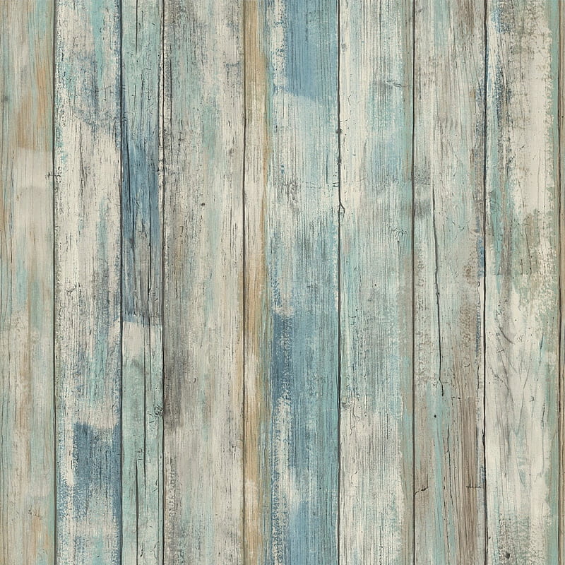 Blue Distressed Barnwood Plank Wood Peel and Stick, HD phone wallpaper