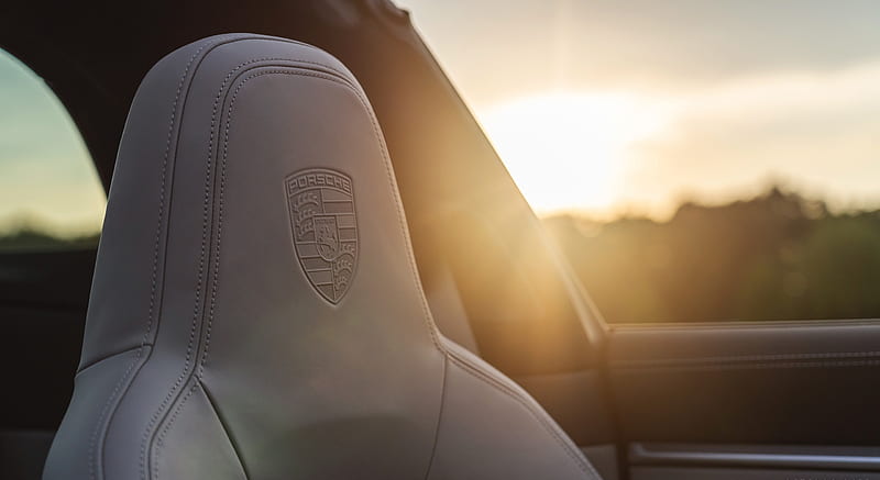 2021 Porsche 911 Targa 4 (Color: Gentian Blue) - Interior, Seats , car, HD wallpaper