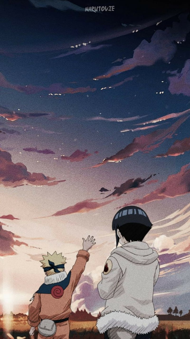 Download Hinata And Naruto Aesthetic Anime iPhone Wallpaper  Wallpaperscom