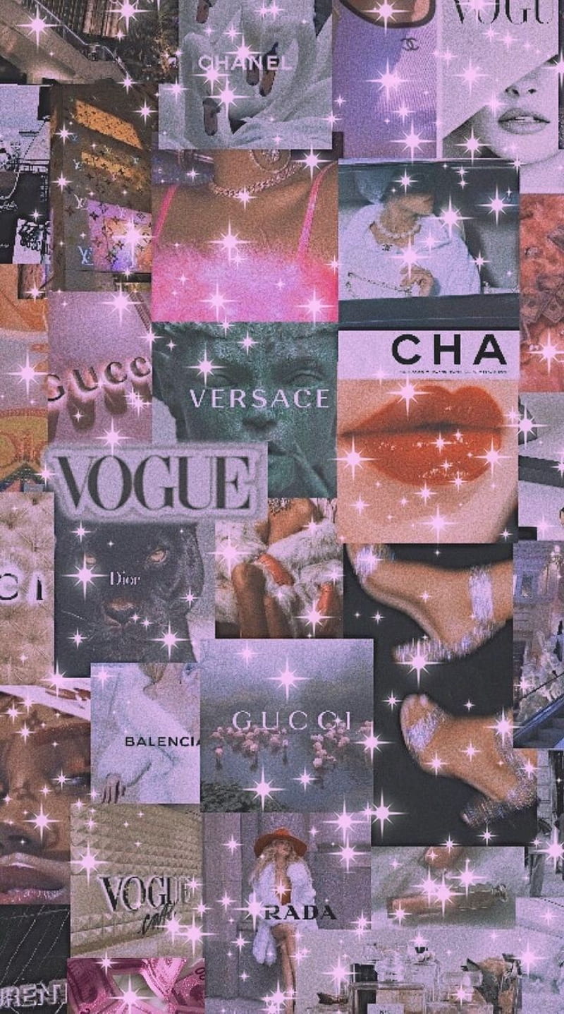 Chanel, made by me  Iphone 5s wallpaper, Hello kitty wallpaper, Glitter  wallpaper