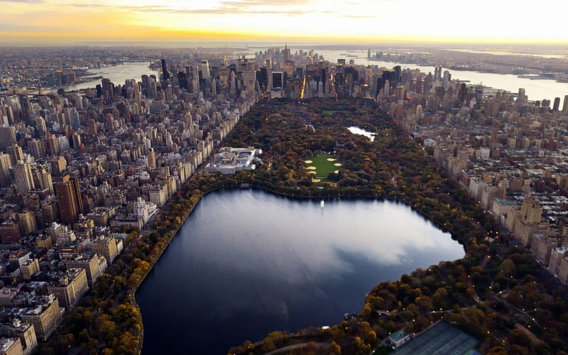 Central Park - New York City, parks, central park, new york city, landscapes, nature, HD wallpaper