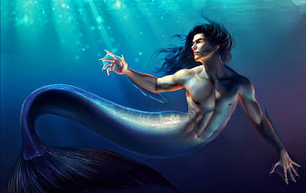 HD mermaid man wallpapers | Peakpx