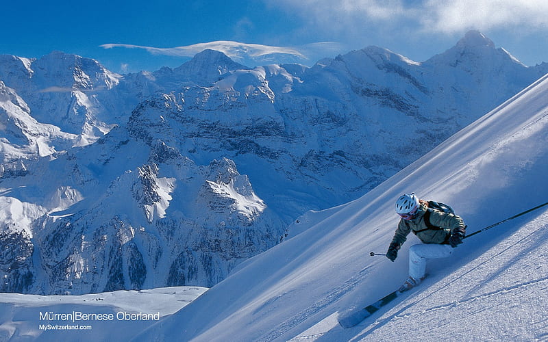 Highest high-Ski Resort-Snow Long Feng Mirren, HD wallpaper