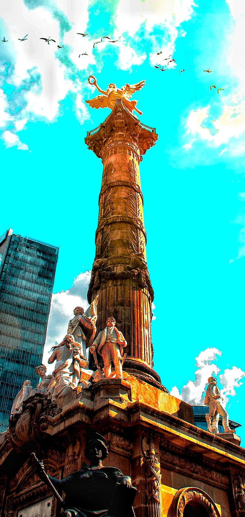 Mexican angel city, edition independencia, liberty, HD phone wallpaper
