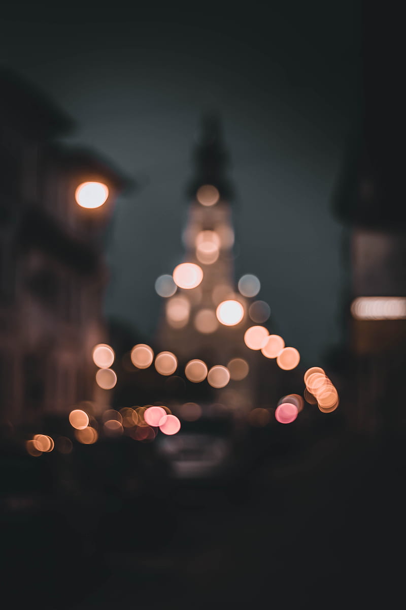 Lights Blurred, background, beauty, blur, city, dark, HD phone wallpaper |  Peakpx