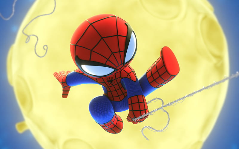 Spiderman chibi Morales  Zoom Comics  Exceptional Comic Book Wallpapers