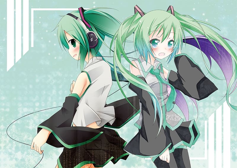 Anime, Headphones, Vocaloid, Hatsune Miku, Cgi, HD wallpaper | Peakpx