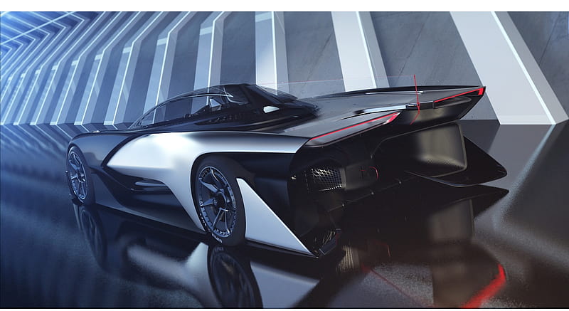 2016 Faraday Future FFZERO1 Concept - Rear , car, HD wallpaper